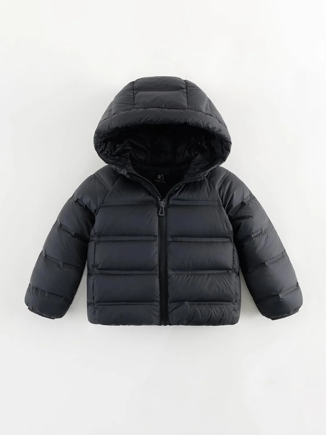 marc & janie Boys Girls Outdoor Hooded Ultralight Down Jacket Long Sleeve Zip Coat Warm Soft Outerwear 241570