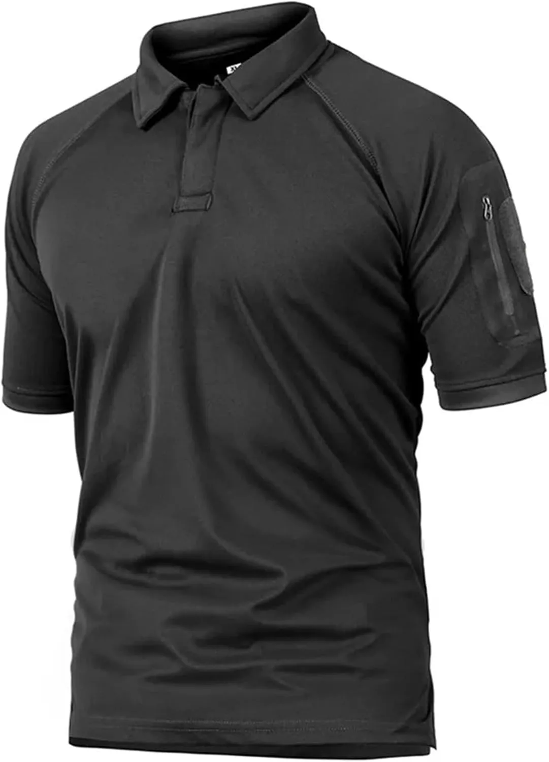 Men Quick Dry Polo Shirt Breathable Combat Tactical Male Navy Blue Short Sleeve Pullover