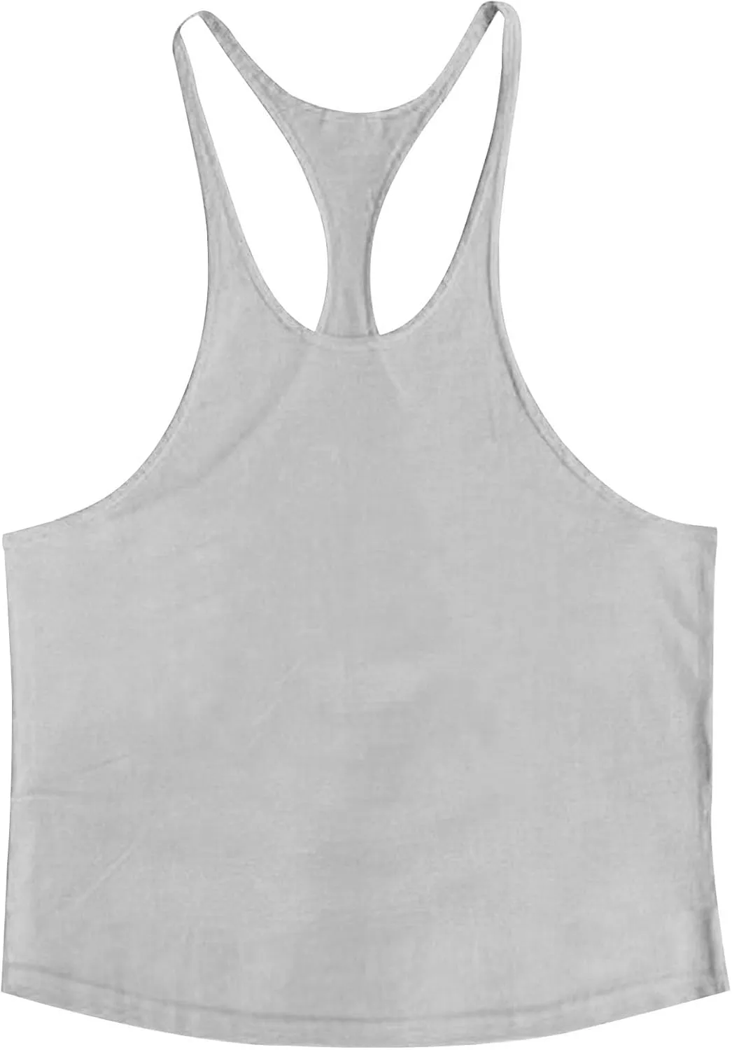 Men's Bodybuilding Stringer Tank Tops Quick Dry Athletic Workout T Shirts Sleeveless Muscle Fitness Tee