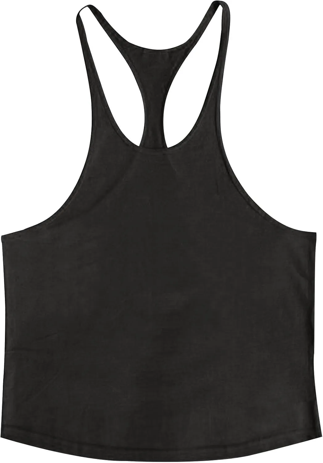 Men's Bodybuilding Stringer Tank Tops Quick Dry Athletic Workout T Shirts Sleeveless Muscle Fitness Tee