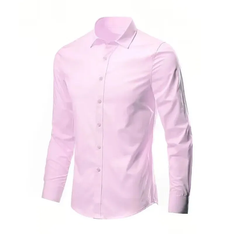 Men's Slim-Fit Long-Sleeve Shirt