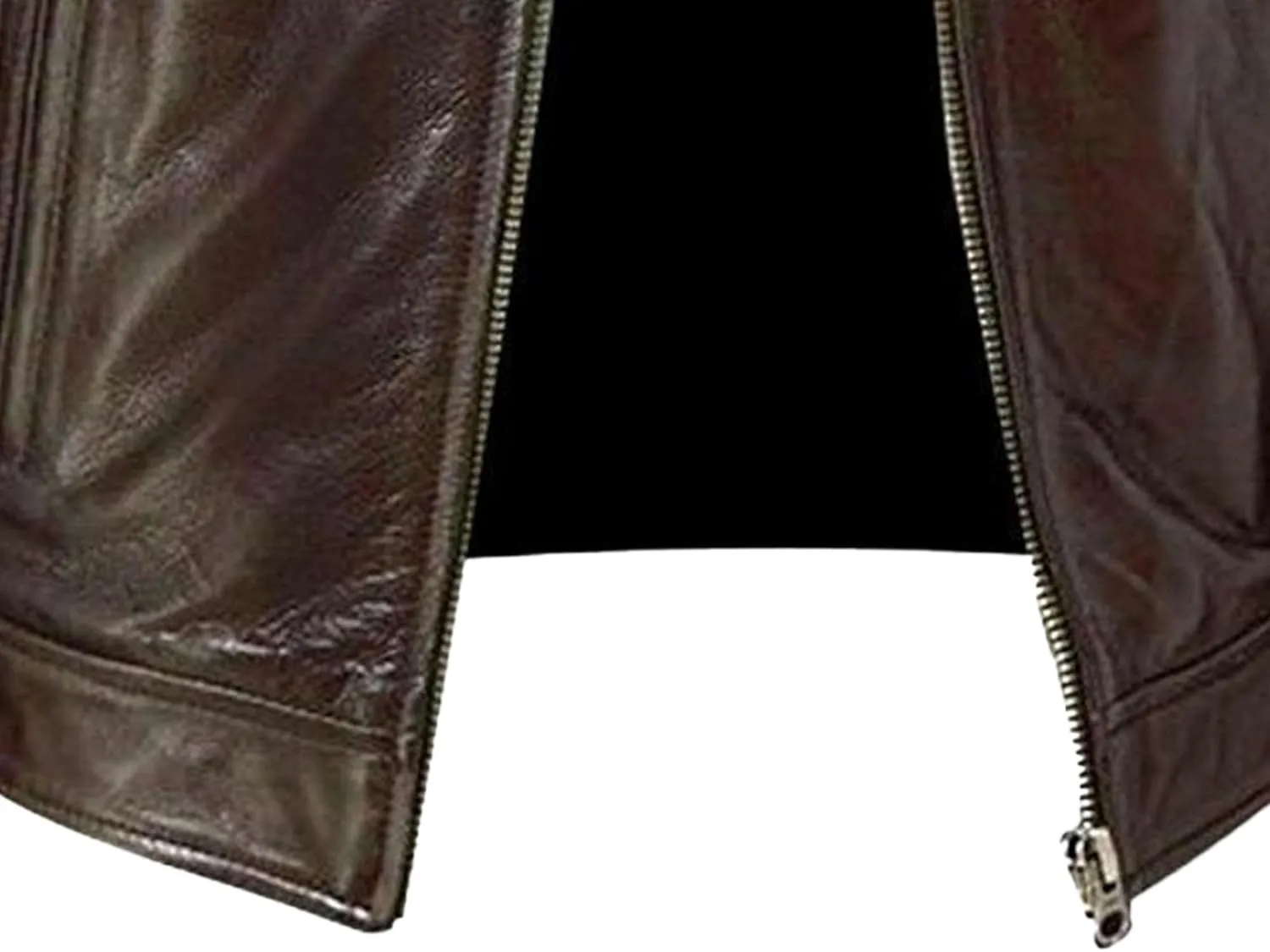 Mens Stand Collar Leather Jacket Casual Biker Motorcycle PU Jackets Slim Fit Motorcyle Lightweight Coat