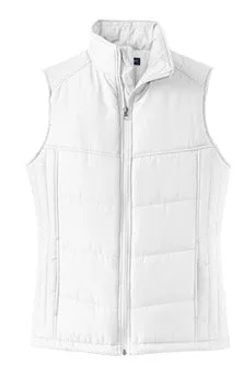 Monogrammed Quilted Vest Custom Colors