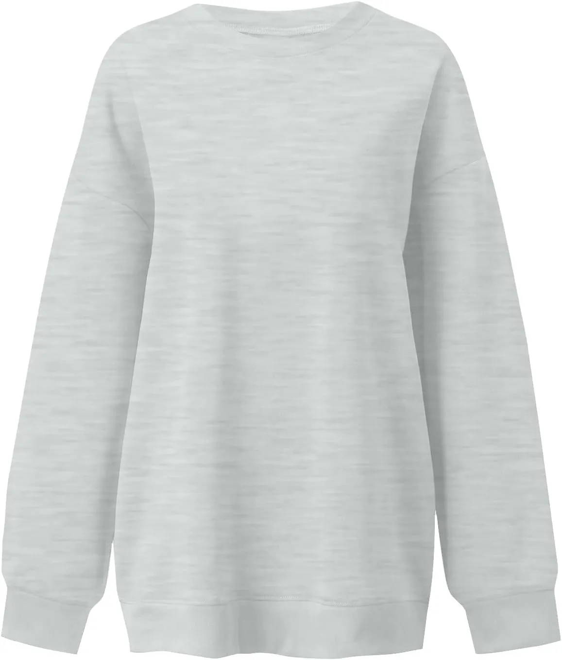 Oversized Sweatshirt for Women Trendy Crewneck Cute Sweatshirts Winter Preppy Comfrot Warm Soft Fleece Y2k Hoodie