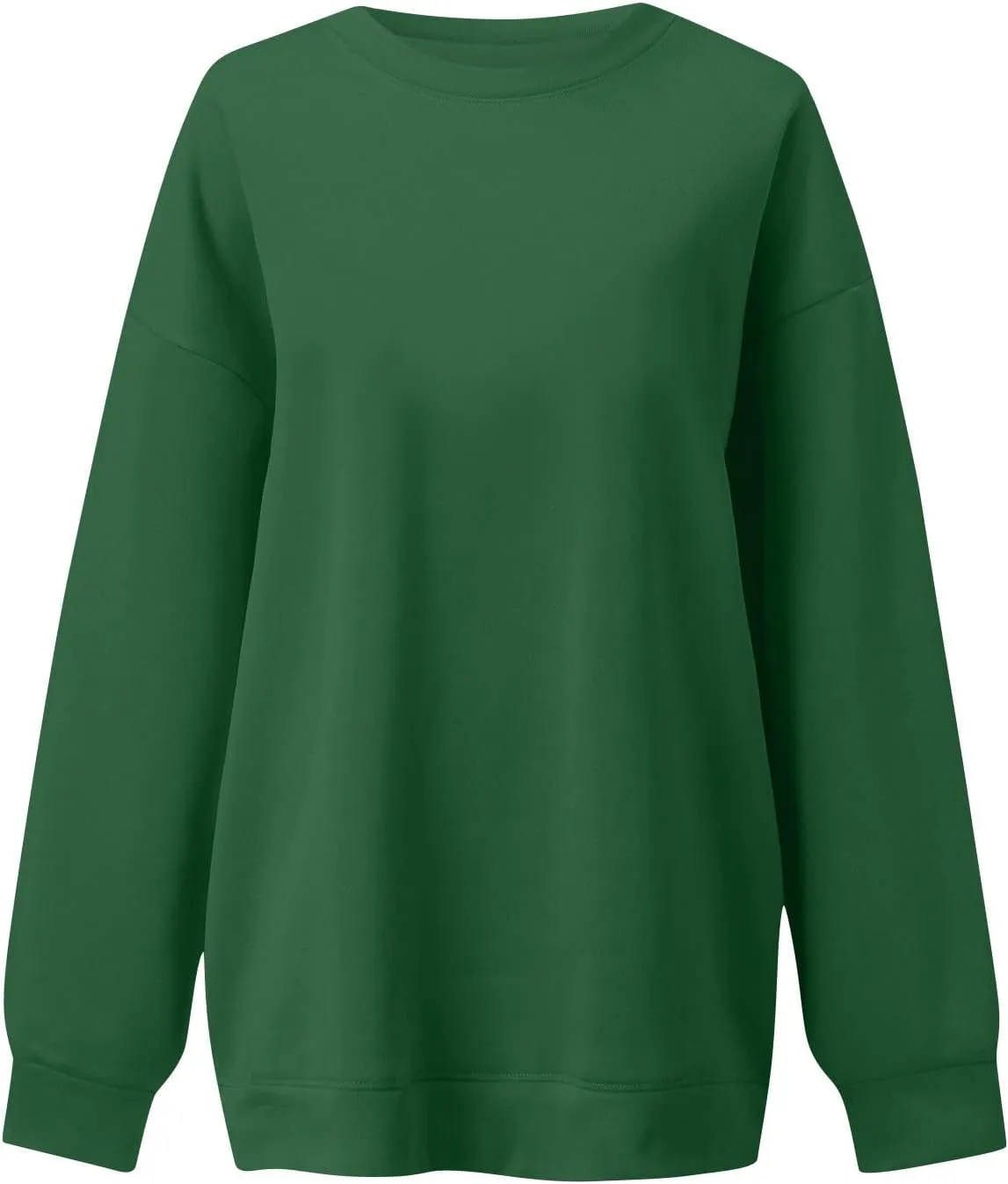 Oversized Sweatshirt for Women Trendy Crewneck Cute Sweatshirts Winter Preppy Comfrot Warm Soft Fleece Y2k Hoodie