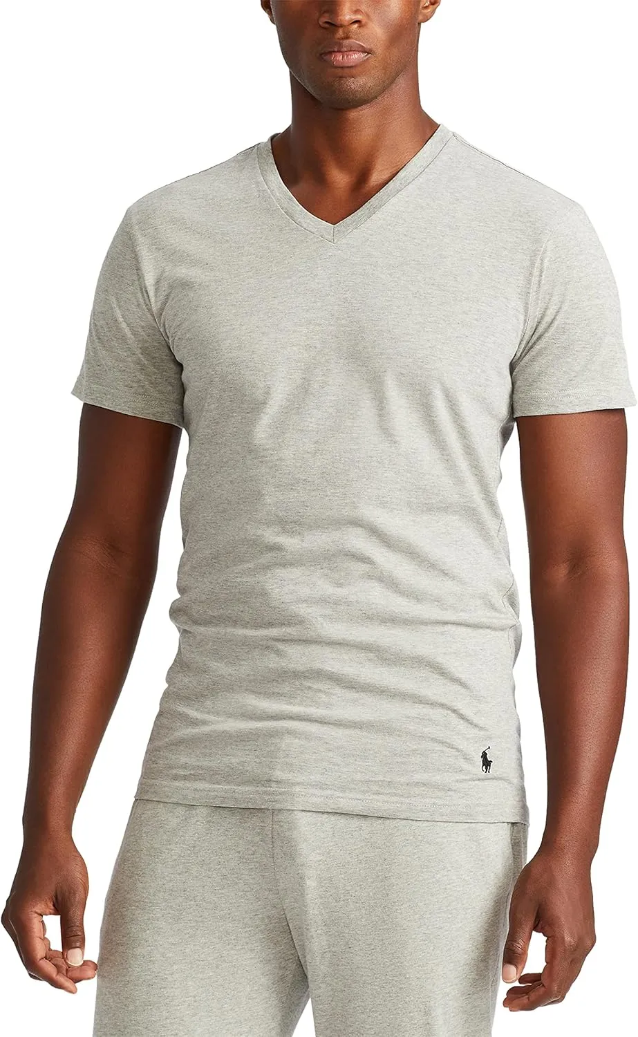 Polo Ralph Lauren Men's Slim Fit Cotton V-neck Undershirt 3-pack
