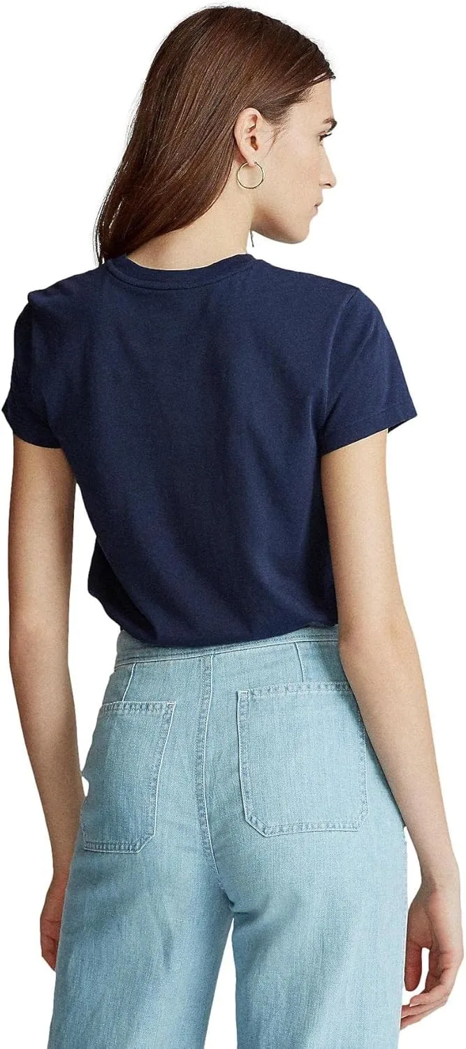Polo Ralph Lauren Womens Crew Neck Jersey T-Shirt