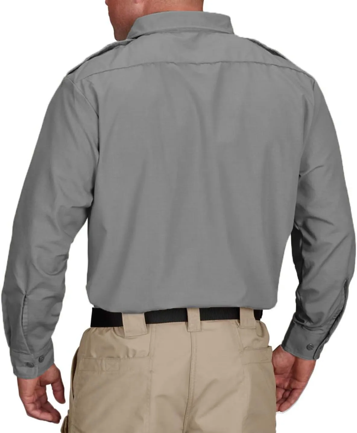 Propper Men's Long Sleeve Tactical Shirt, Khaki, Large Long