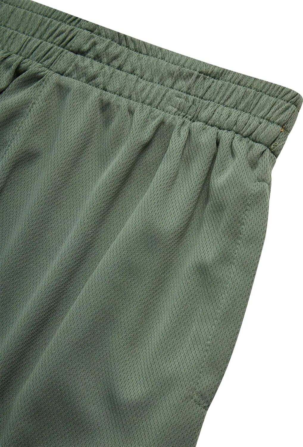 RBX Boys' Active Shorts - 5 Pack Sports Performance Mesh Gym Shorts with Elastic Waistband and Heat Seal Logo (Sizes: 8-16)