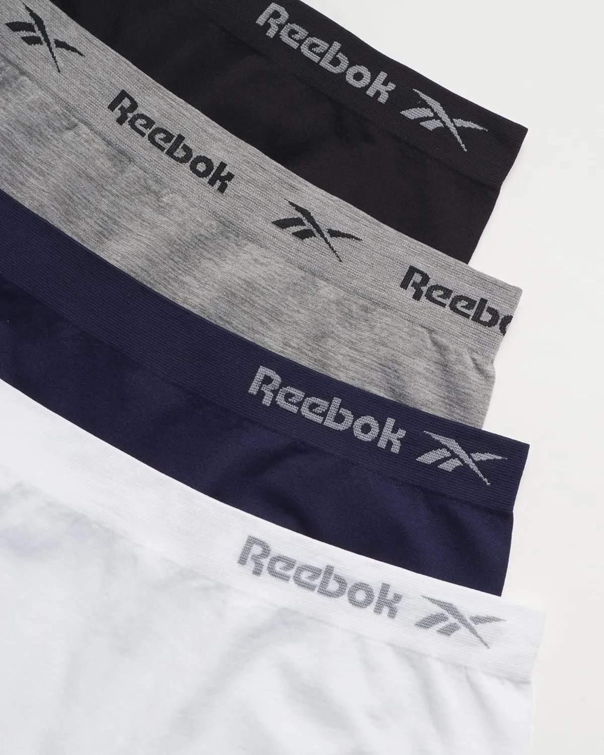 Reebok Girls' Boyshorts Underwear - 4 Pack Soft Seamless Long Leg Boy Shorts - Playground Shorts for Girls (6-16)