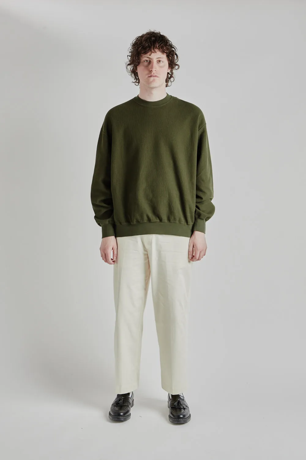 Rough & Smooth Thermal P/O - Olive