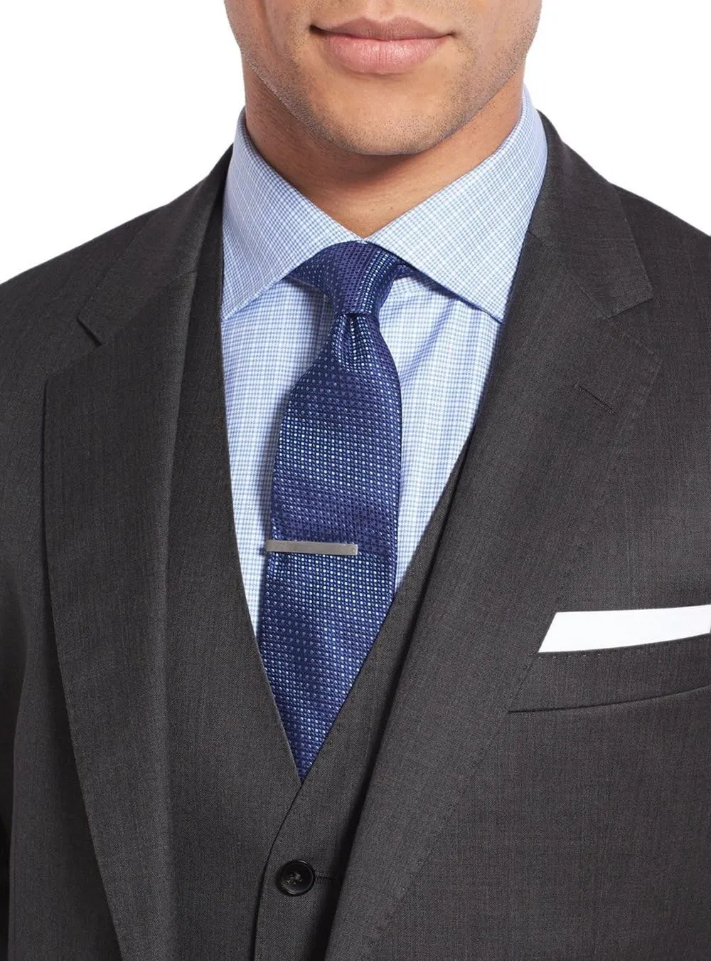 Salvatore Exte Men's Vested Three Piece Suit Blazer Jacket Dress Vest Plus Pant