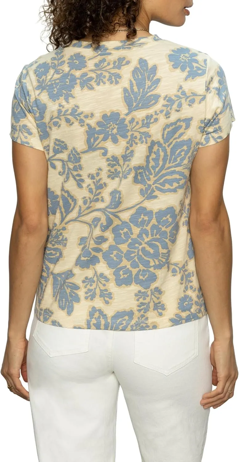 Sanctuary The Perfect Tee - T-Shirt for Women - Short Sleeved Construction - Classic Crew Neckline - Printed