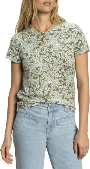 Sanctuary The Perfect Tee - T-Shirt for Women - Short Sleeved Construction - Classic Crew Neckline - Printed