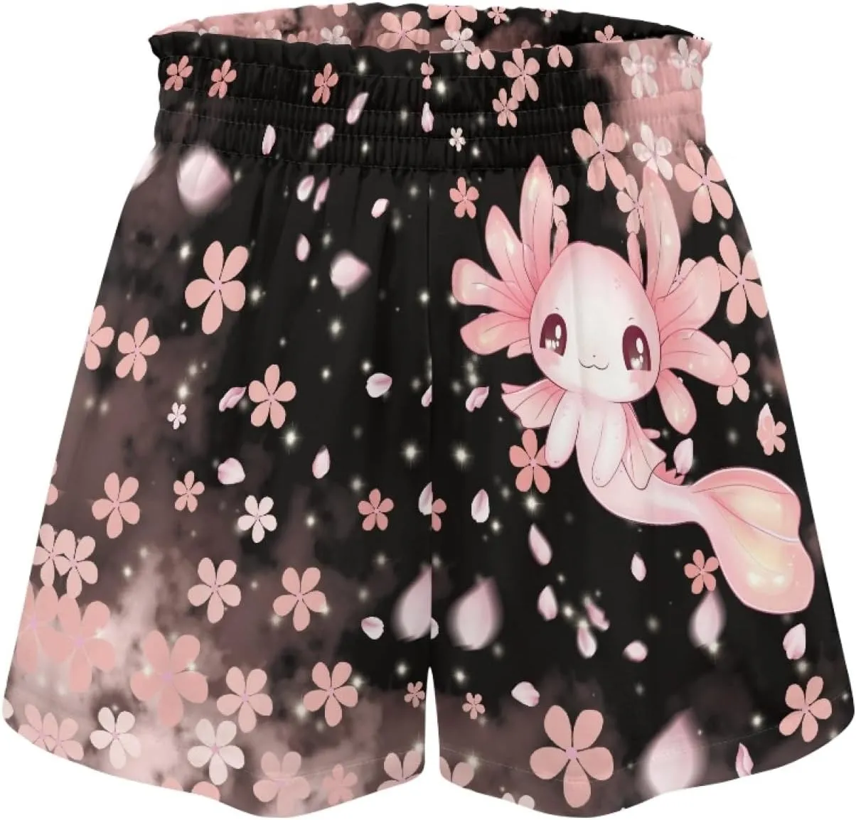 Shorts for Girls 1-16 Years Old Kids Clothes High Waist Athletic with Pockets