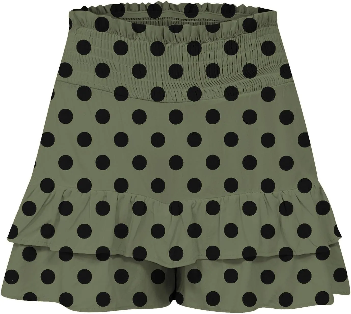 Shorts for Women Summer Polka Dot High Wasited Yoga Skirts Casual Lightweight Workout Tennis Flowy Beach Short Pants