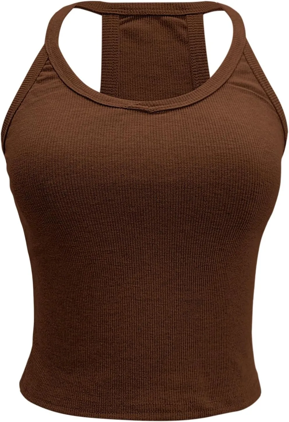 Sleeveless Workout Tops for Women U Neck Racerback Classic Tank Tops Slim Fit Camisole 2024 Ladies Shaping Tops