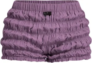 SOLY HUX Women's Ruffle Shorts Y2k Lace Lolita Bloomers Elastic Waist Frill Bottoms Micro Boyshorts