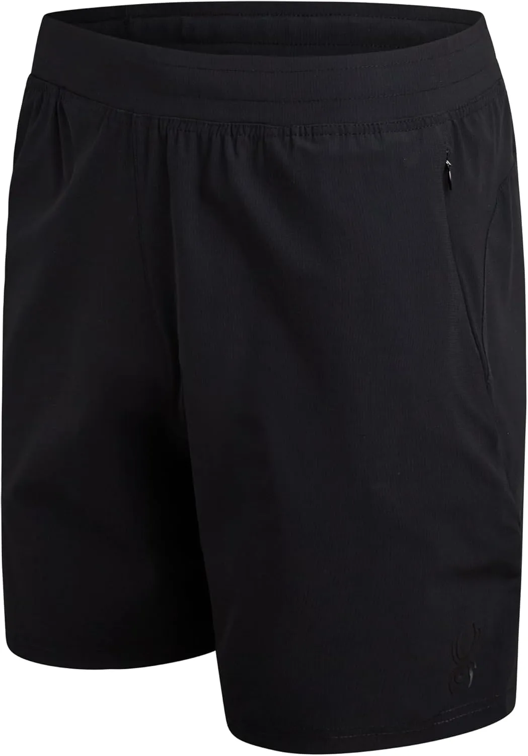 Spyder Men's Gym Shorts - Nylon Stretch 7'' Knit Active Workout Shorts with Zipper Pockets for Running, Hiking (Sizes: S-XL)