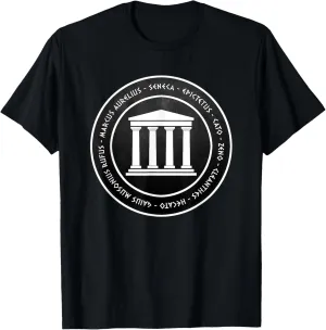 Stoicism Ancient Greek and Roman Stoic Philosophers T-Shirt