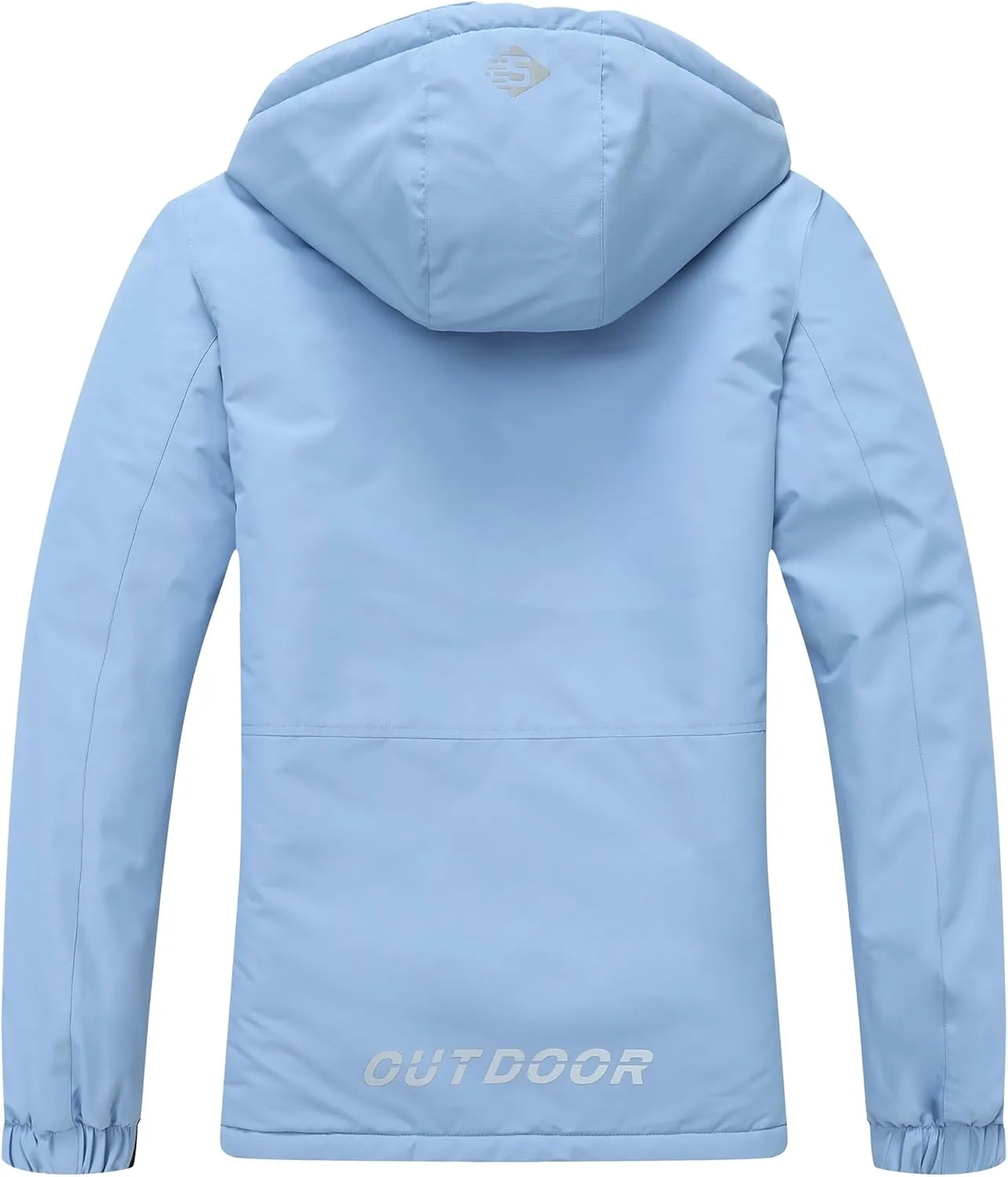 SUOKENI Women's Waterproof Ski Jacket Warm Winter Coat Snowboard Rain Jacket Hooded Windbreaker
