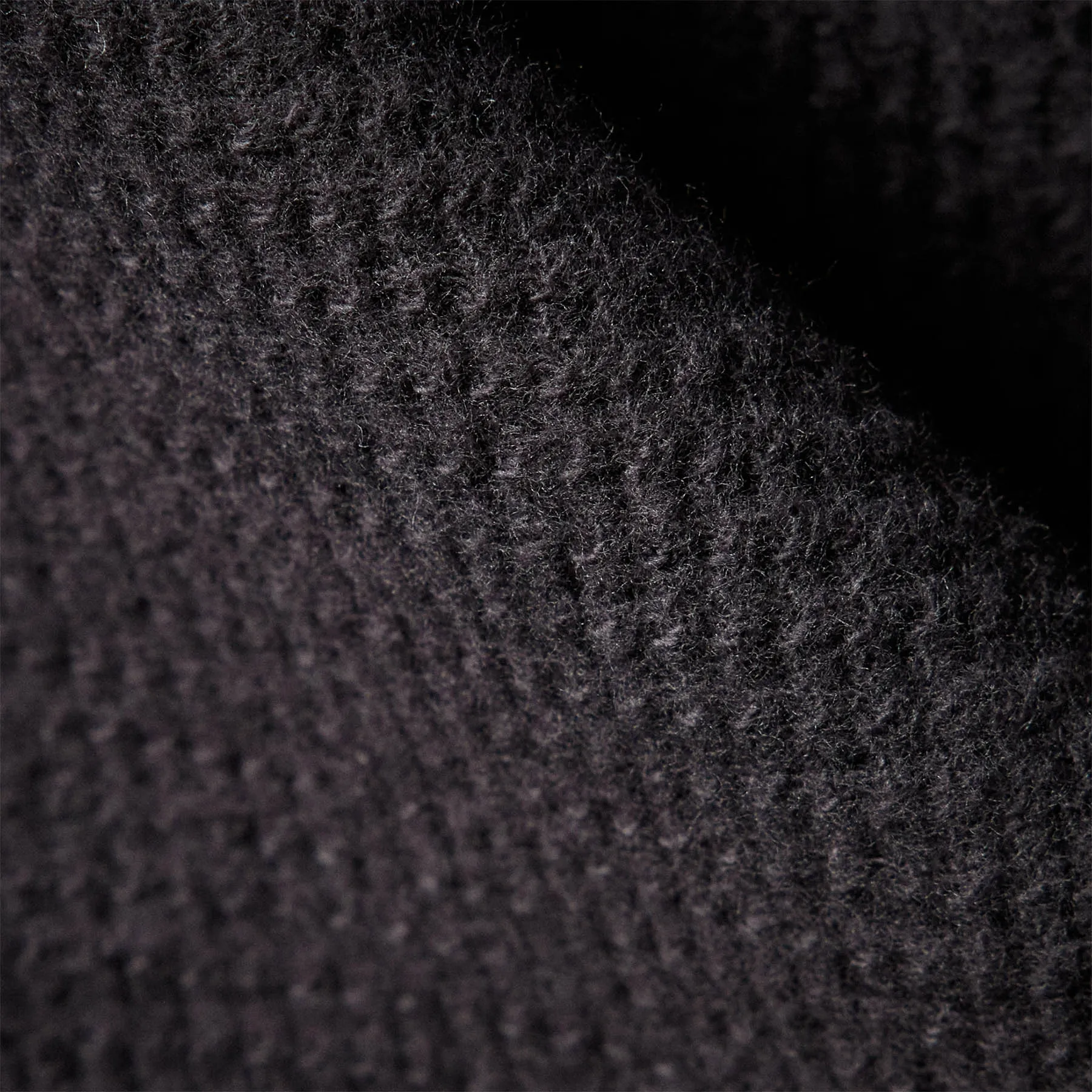 Thermal Knit Split Front Hoodie - Magma