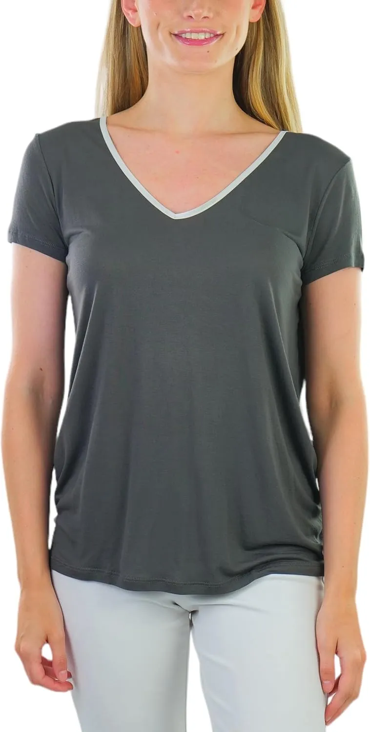 ToBeInStyle Womens Unique Open Back Design Tops Tank Shirt