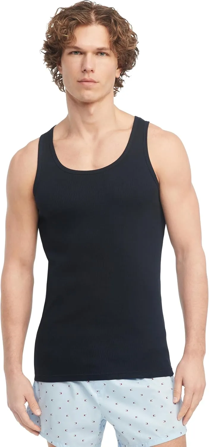 Tommy Hilfiger Men's Cotton Classics 3-Pack A-Shirt