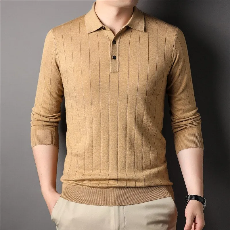 Toxyno Clothing Business Lapel Cardigan
