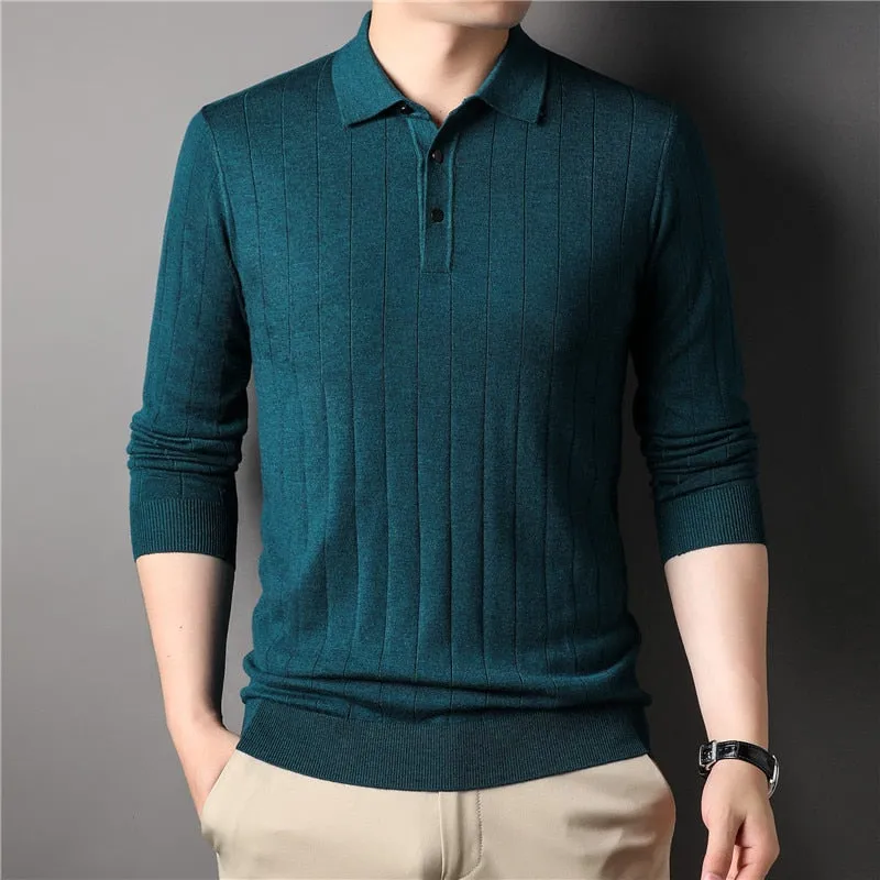 Toxyno Clothing Business Lapel Cardigan