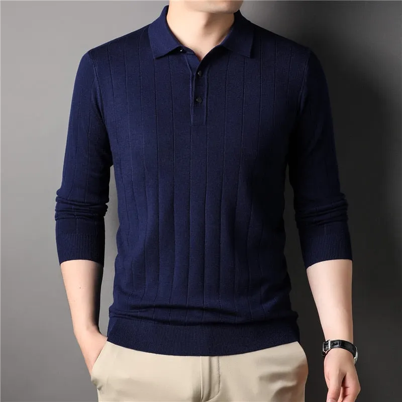 Toxyno Clothing Business Lapel Cardigan