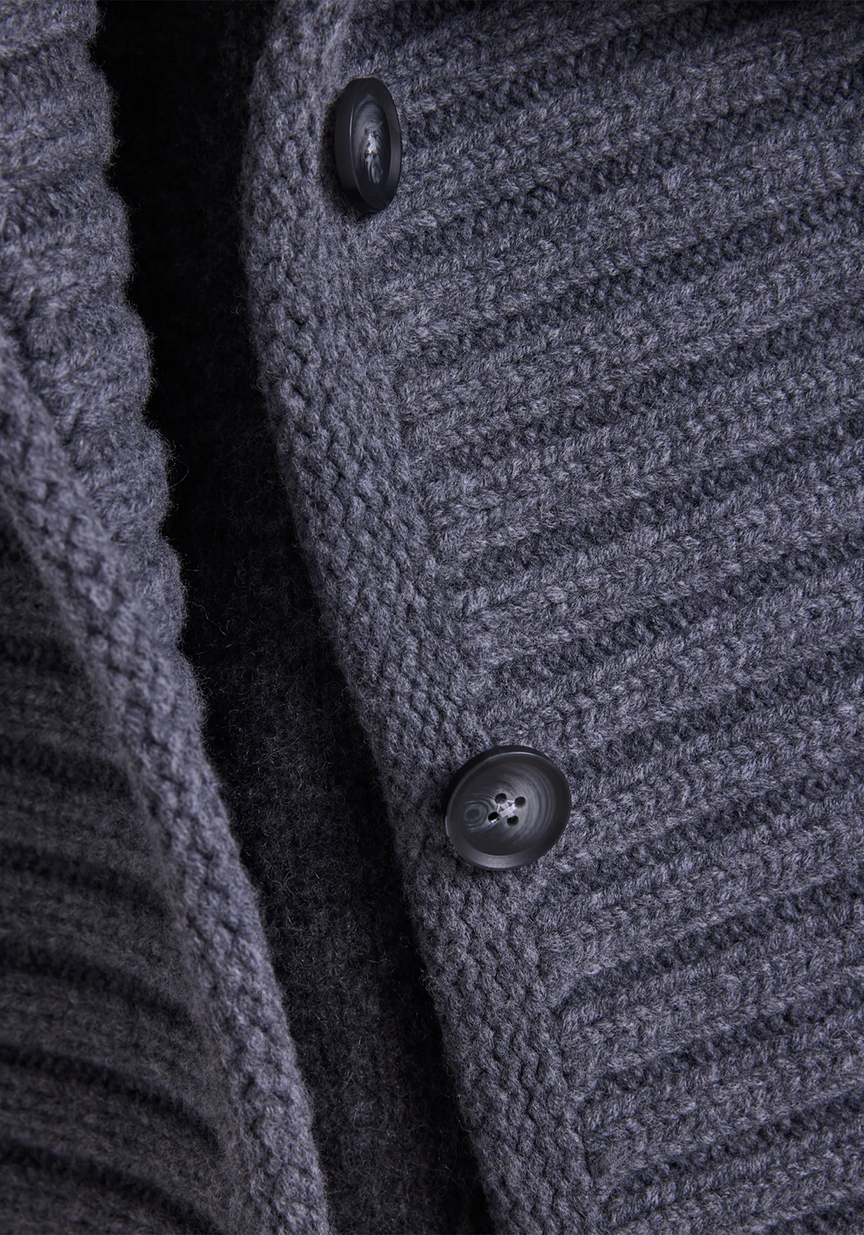 Trail Wool Cardigan - Molten