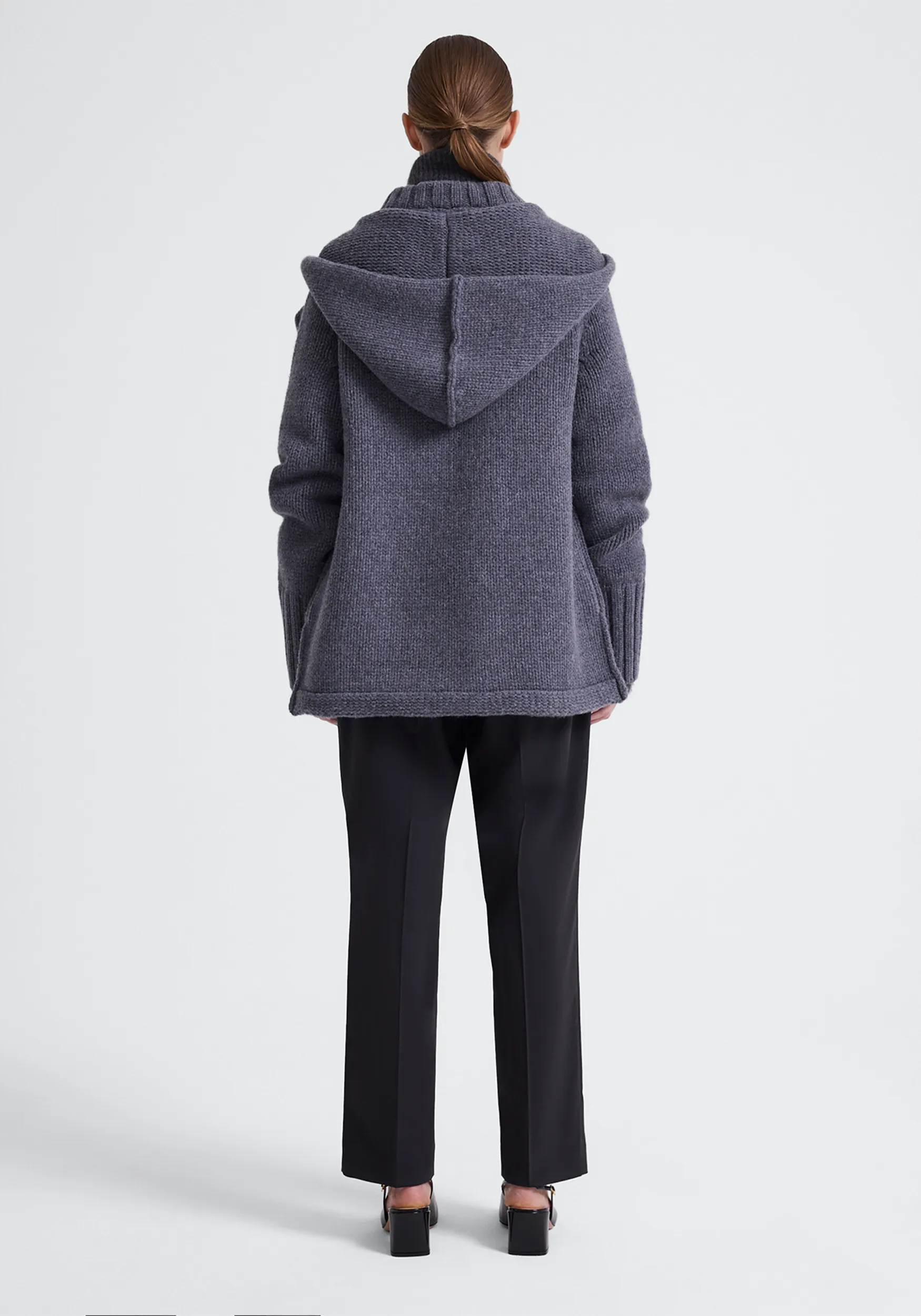 Trail Wool Cardigan - Molten
