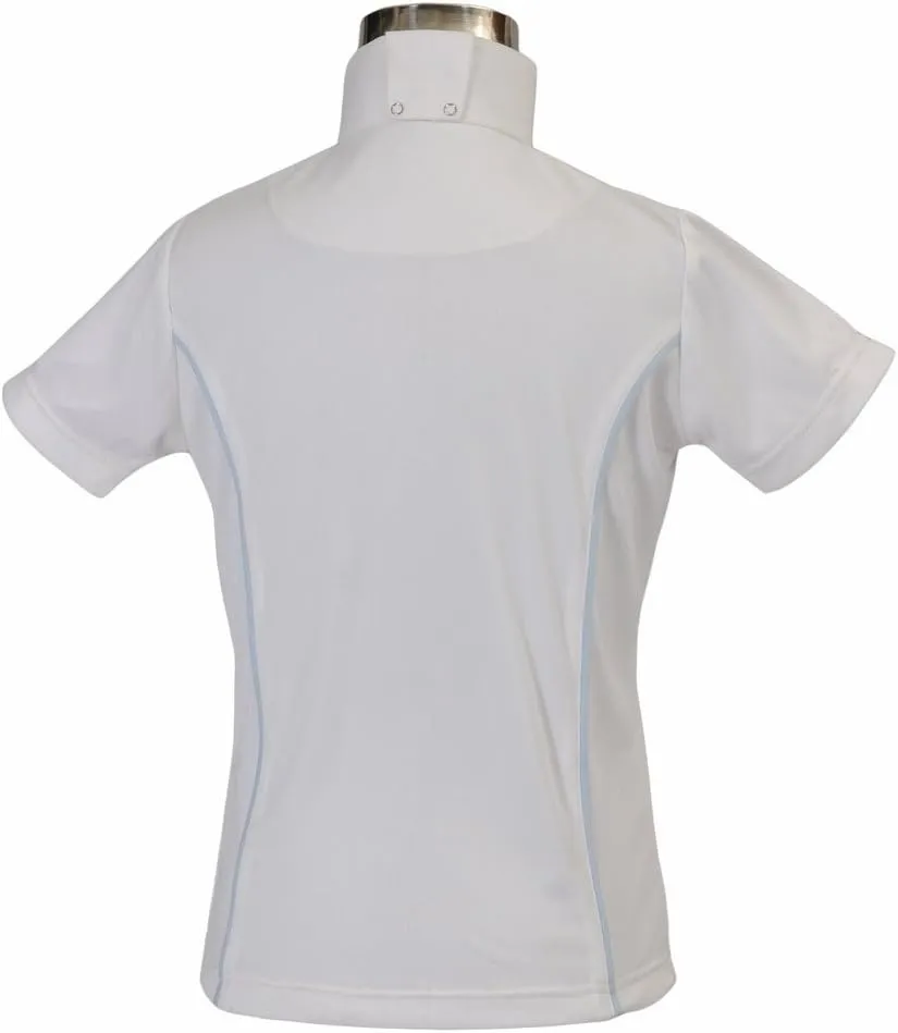 TuffRider Girl's Kirby Kwik Dry Short Sleeve Show Shirt