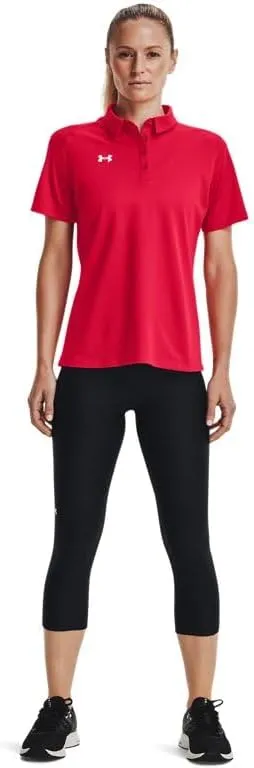 Under Armour Tech Team Womens Short Sleeve Polo Shirt