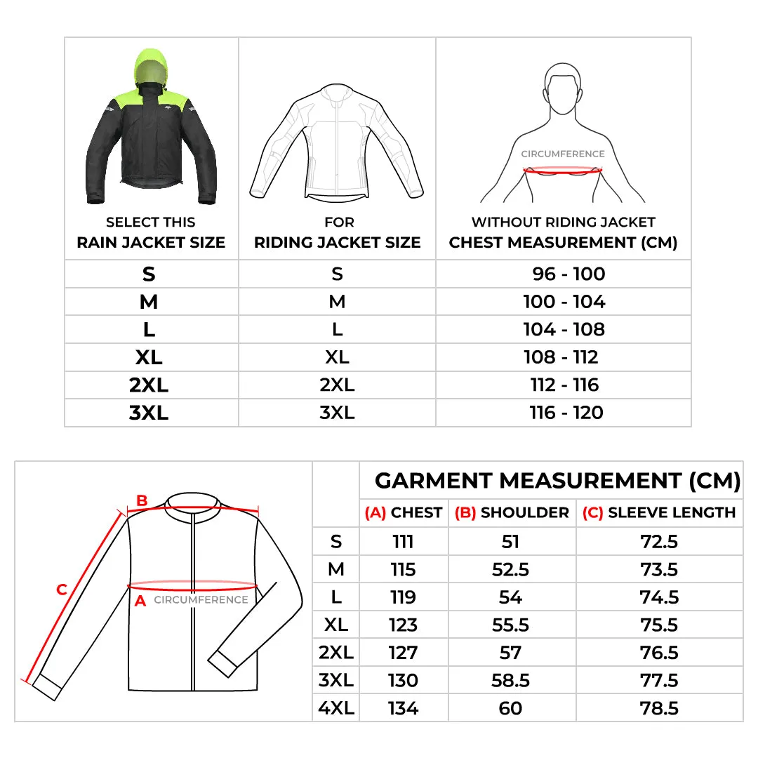 ViaTerra P300 – Motorcycle Rain Jacket