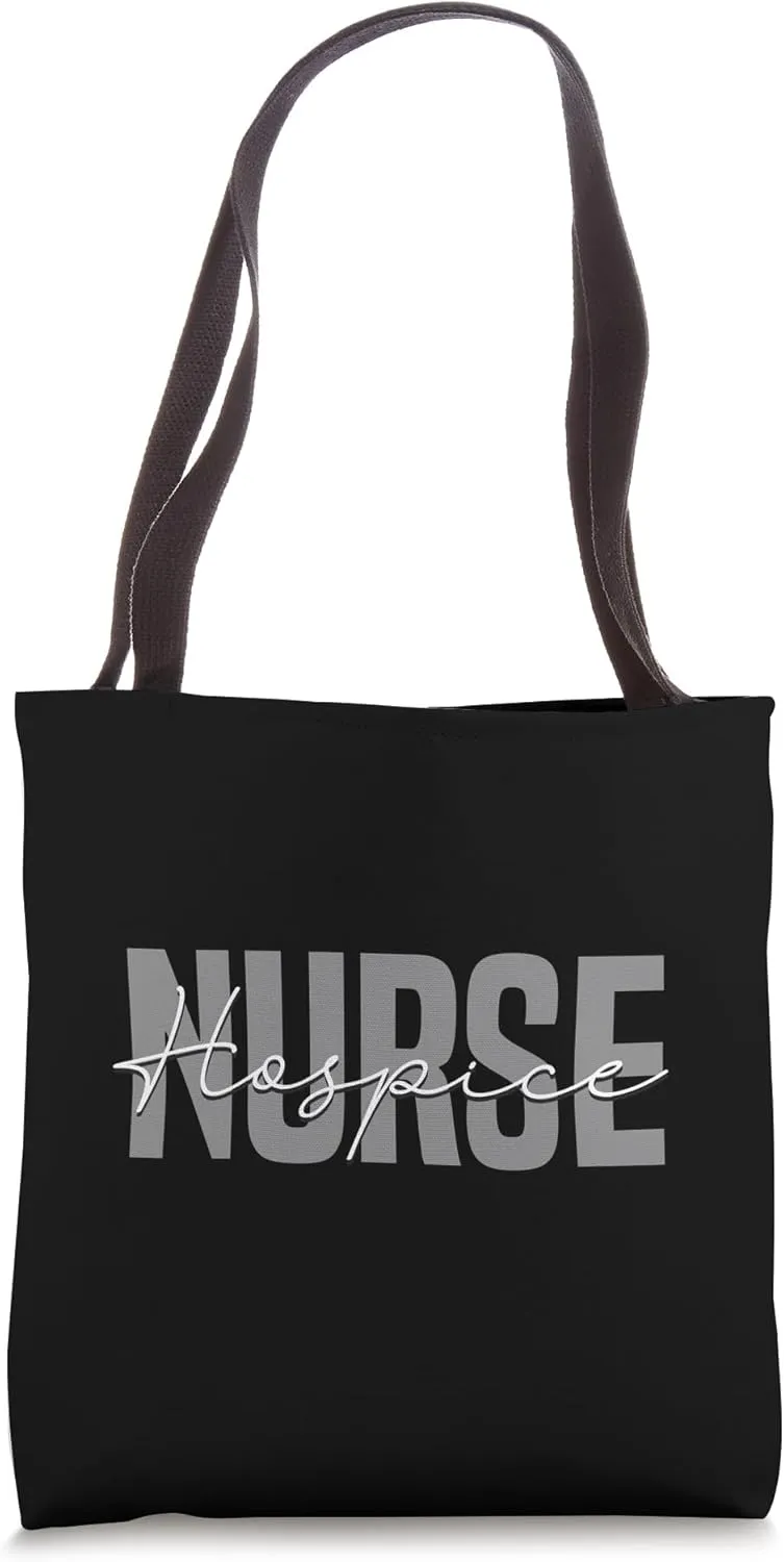 Vintage Hospice Nurse Doctor Graduation Medical Nursing RN Tote Bag