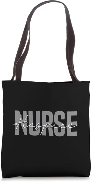Vintage Hospice Nurse Doctor Graduation Medical Nursing RN Tote Bag