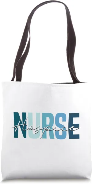 Vintage Hospice Nurse Doctor Graduation Medical Nursing RN Tote Bag