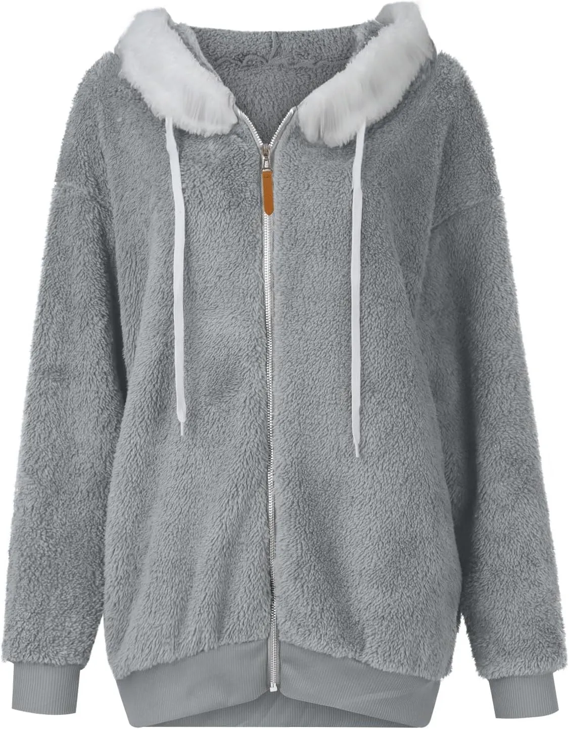 Winter Coats for Women 2024 Casual Fleece Jacket Warm Soft Outdoor Sherpa Lined Thick Coats Outwear with Pockets