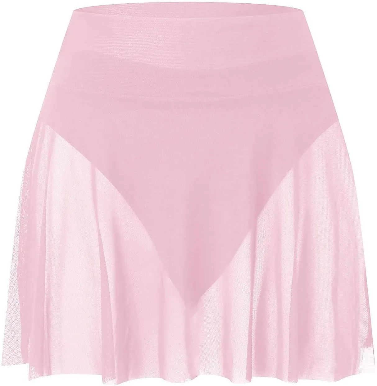 Women Pleated Tennis Skirt High Waisted See Through Mesh Mini Skirt Coverups with Swim Pant Athletic Skorts Sports Outfits