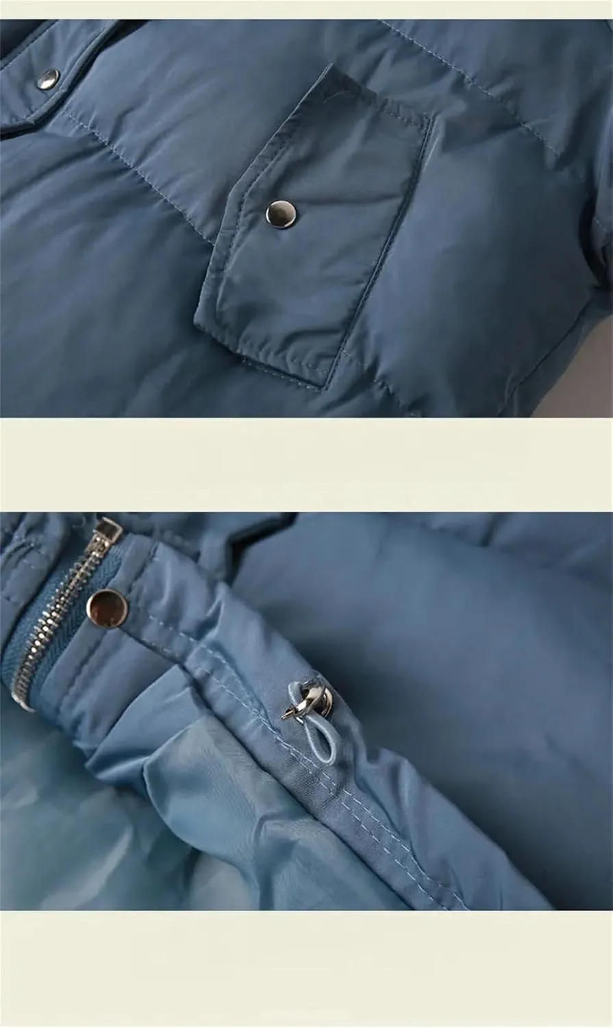 Women Short Jacket Winter Thick Hooded Cotton Padded Coats Female Loose Puffer Parkas