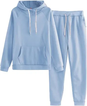 Women's 2 Piece Tracksuit Long Sleeve V Neck Color Block Outfit Long Sleeve Tops Long Pants Sweatsuits
