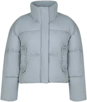 Women's Puffer Warm Jacket Short Removable Sleeve Down Cotton-Padded Clothes Thicken Jacket Coat
