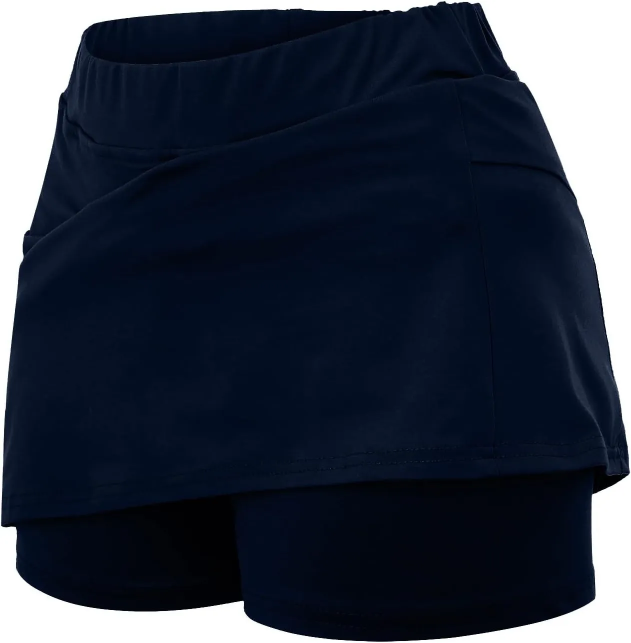 Womens Summer Tennis Skirts with Shorts Underneath, Pickleball, Athletic, Workout and Golf Skorts Lightweight Skirt Workout