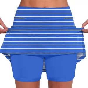 Womens Summer Tennis Skirts with Shorts Underneath, Pickleball, Athletic, Workout and Golf Skorts with Pockets