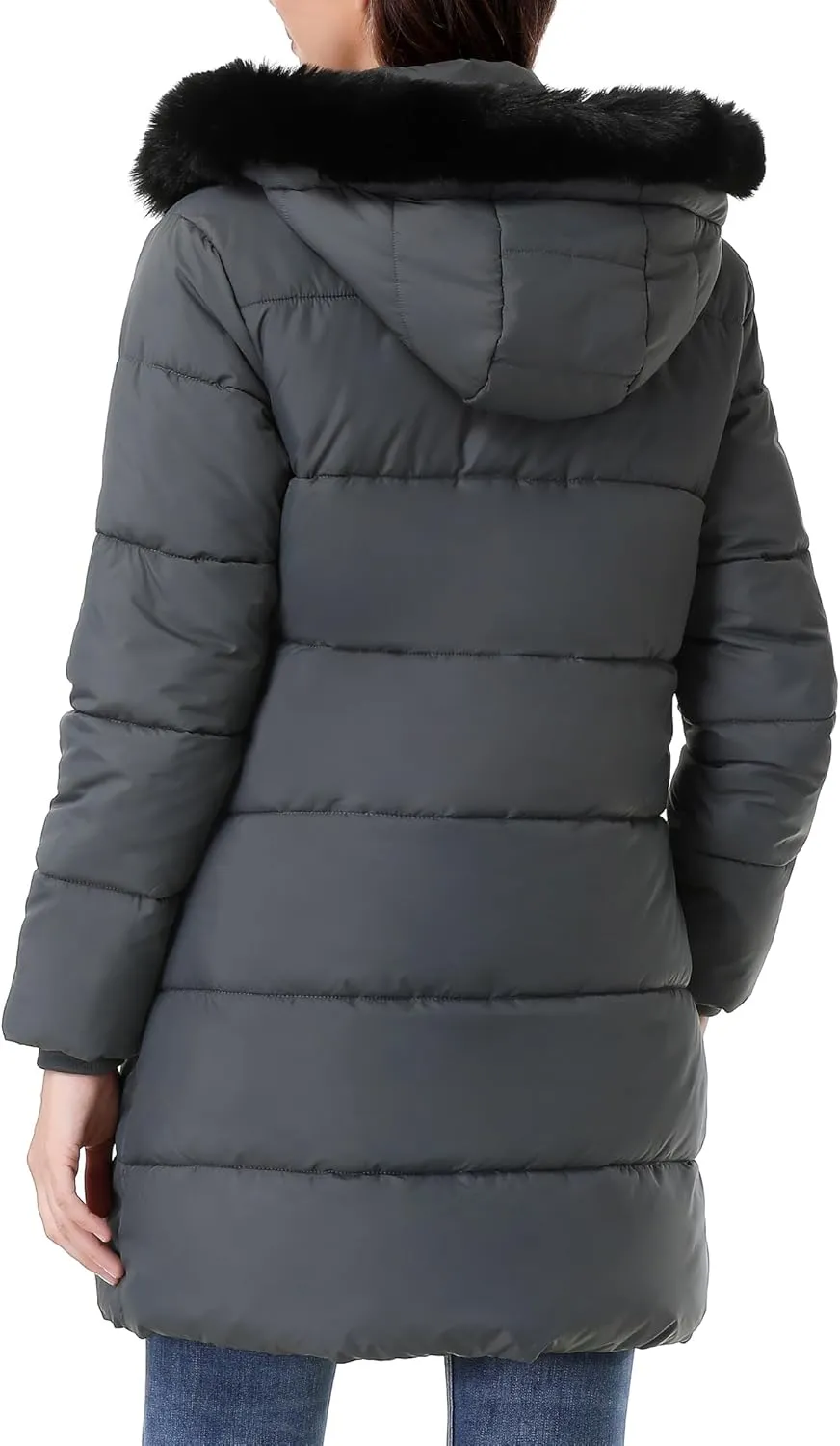 Women's Warm Winter Coat Waterproof Long Puffer Jacket Thickened Down Jacket