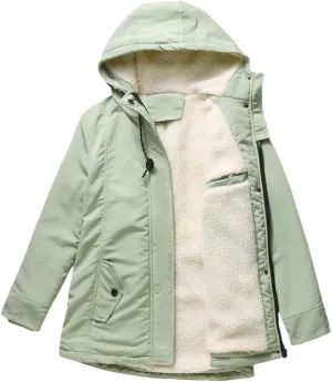 Women's Winter Jacket Parka Coat Female Cotton Coat Women Thickened Padded Women's Casual Hooded Jacket