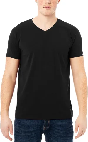 X RAY Men's V-Neck T-Shirts, Soft Cotton Short Sleeve Casual Slim Fit V Neck T Shirts for Men